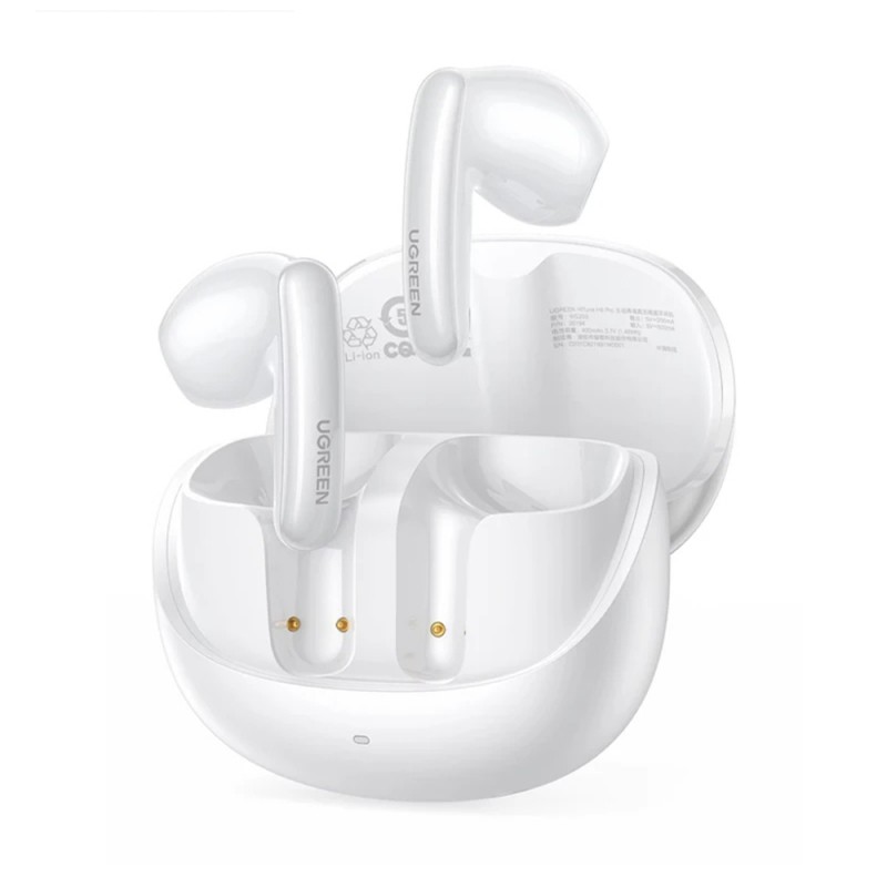 Wireless headphones Ugreen HiTune H6 Pro Active Noise-Cancelling Earbuds (35873) white