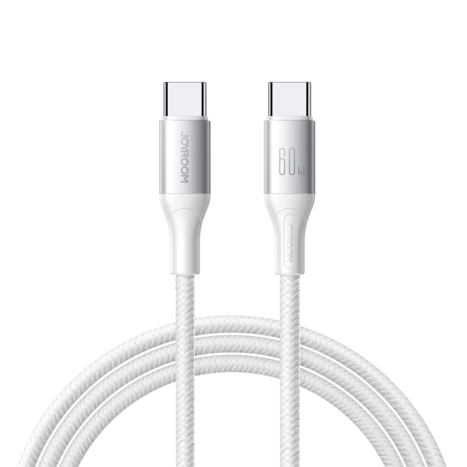 Joyroom S-A28 Flash Series 60W USB-C - USB-C Kaabel 2m - valge
