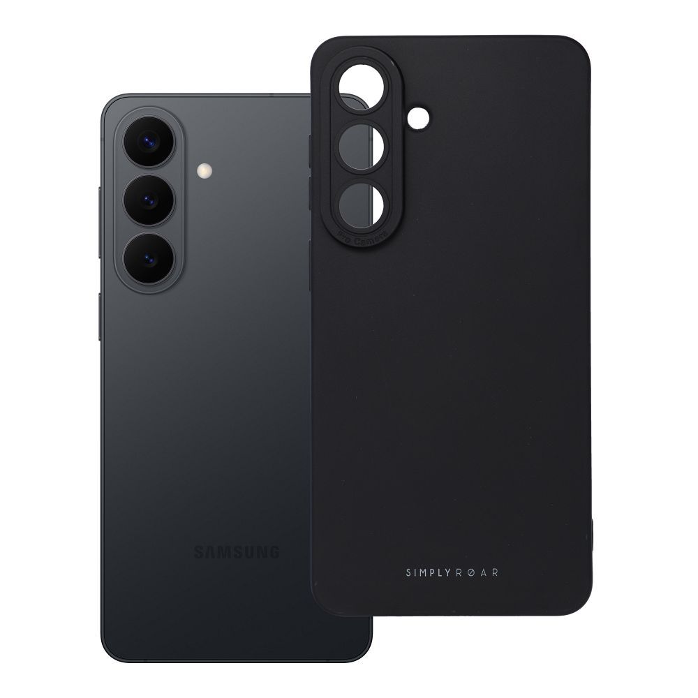 ROAR Ümbris LUNA jaoks SAMSUNG S26 Plus must