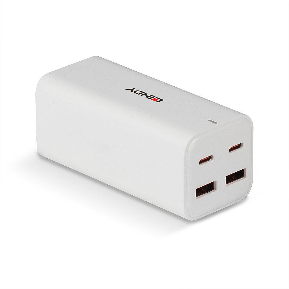 USB laadija 4 porti 100W 73441 Lindy