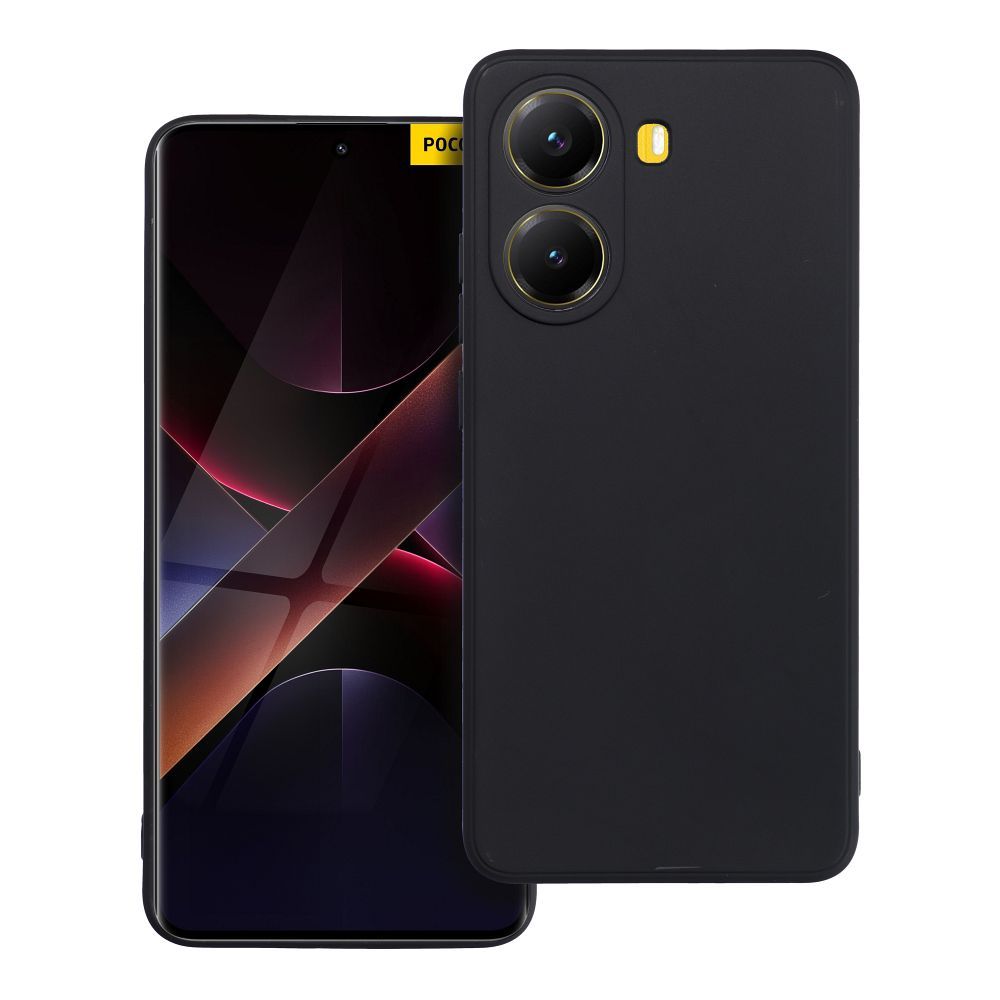 MATT ümbris jaoks XIAOMI POCO X7 Pro must