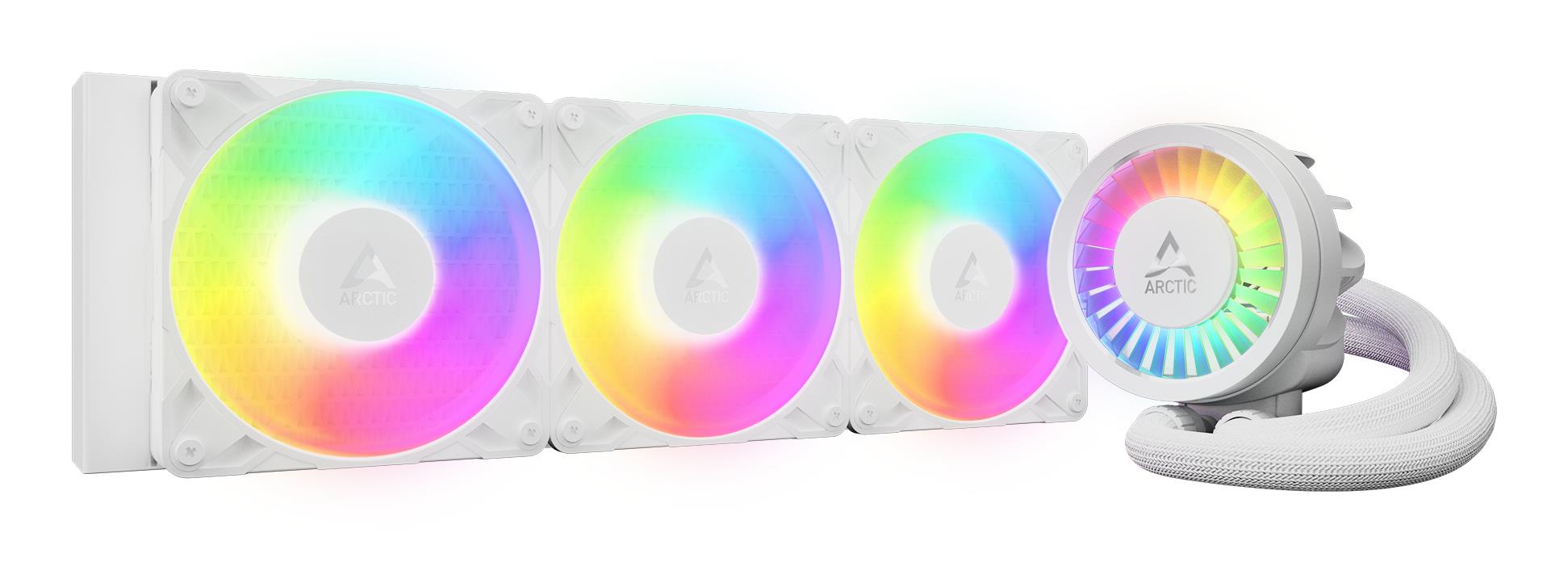 ARCTIC Liquid Freezer III Pro 360 A-RGB CPU Cooler, Valge