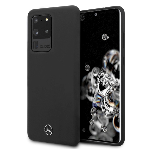 Mercedes MEHCS69SILSB S20 Ultra G988 kõva korpus must/must Silikoon Line