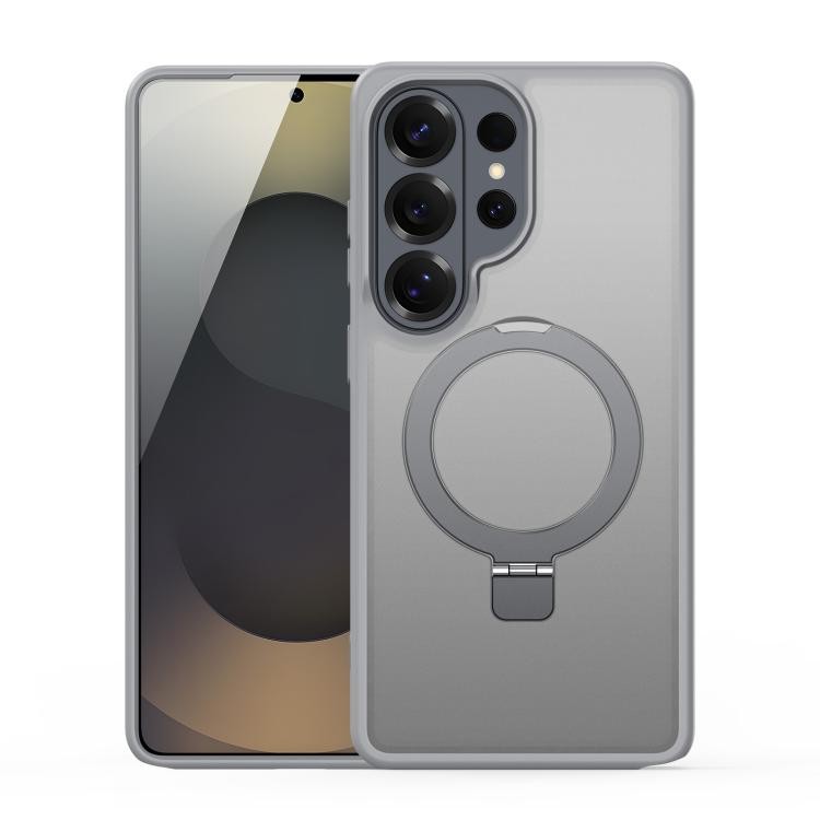 Чехол Dux Ducis Yind магнитная подставка Samsung S948 S26 Ultra серый