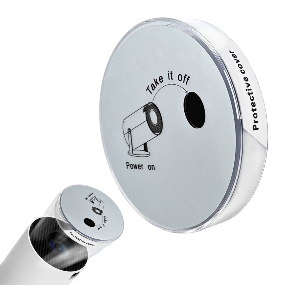 Lens cover for projectors Reach TPC1 for HY300 Pro+/HY300 Ultra white