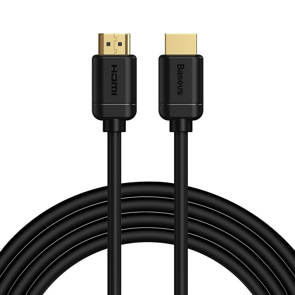 Baseus CAKGQ-C01 HDMI 2.0 4K 60Hz kaabel, 3 m, must