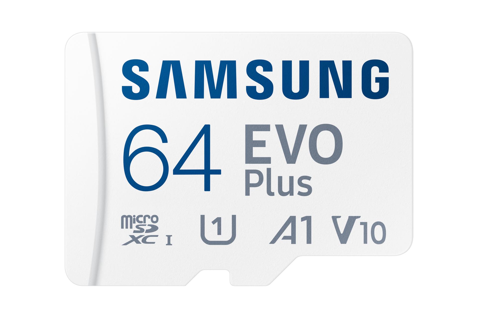 MÄLU MICRO SDXC EVO+ 64GB/V10 W/A MB-MC64SA/EU SAMSUNG MICRO SDXC EVO+ 64GB/V10 W/A MB-MC64SA/EU SAMSUNG