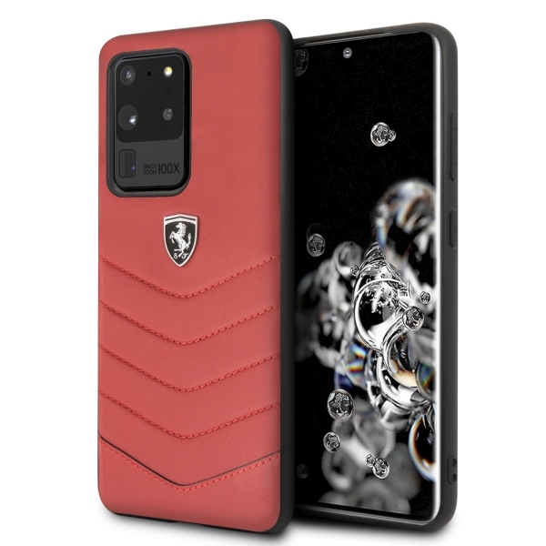 Ferrari Hardcase FEHQUHCS69RE S20 Ultra G988 punane/punane Heritage