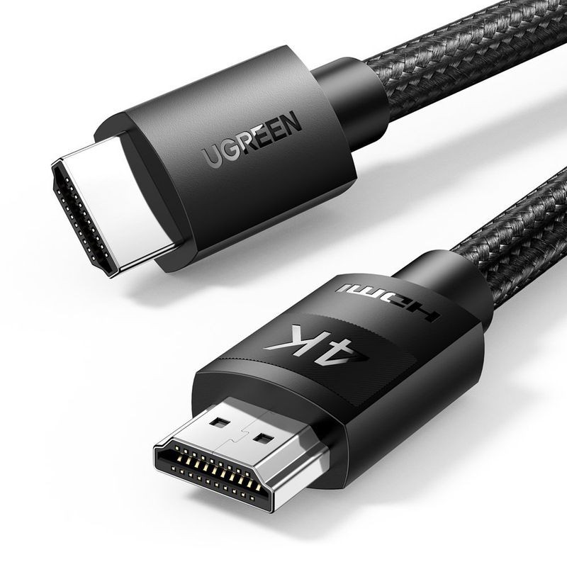 Kaabel Ugreen HD119 HDMI kuni HDMI 2.0m must (40101)