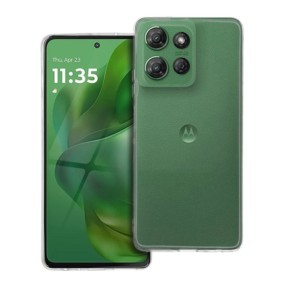 CLEAR Ümbris 2 mm jaoks MOTOROLA G PLAY 2025 läbipaistev