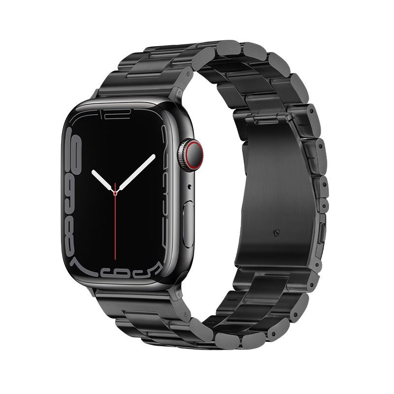 Strap to Apple Watch Forcell F-Design FA10 steel clasp 38 / 40 / 41 mm must