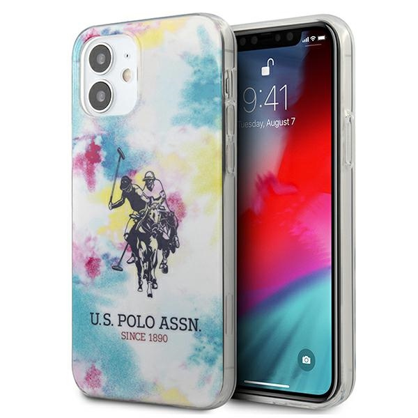US Polo USHCP12SPCUSML iPhone 12 mini 5,4" mit mitmevärviline Tie & Dye kollektsioon
