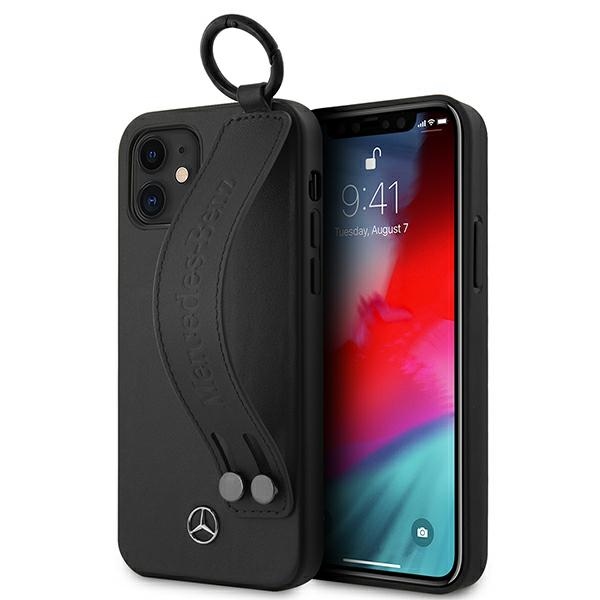 Mercedes Strap Line ümbris iPhone 12 mini jaoks - must