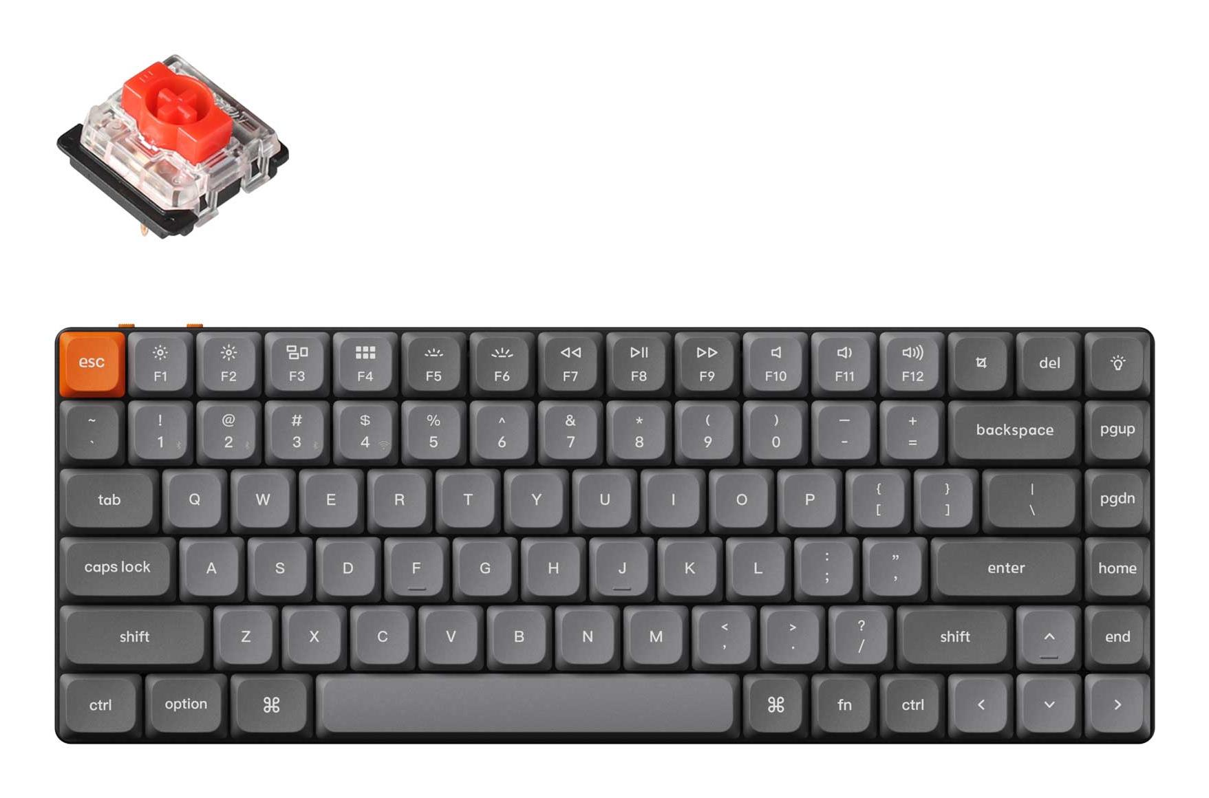 Juhtmevaba klaviatuur KEYCHRON K3 Max RGB must