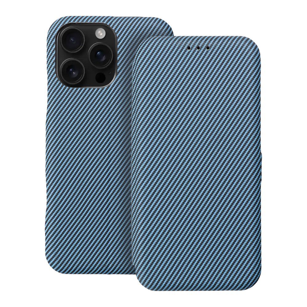 FOLIO Side Magnet Kaaned jaoks IPHONE 16 PRO MAX sinine