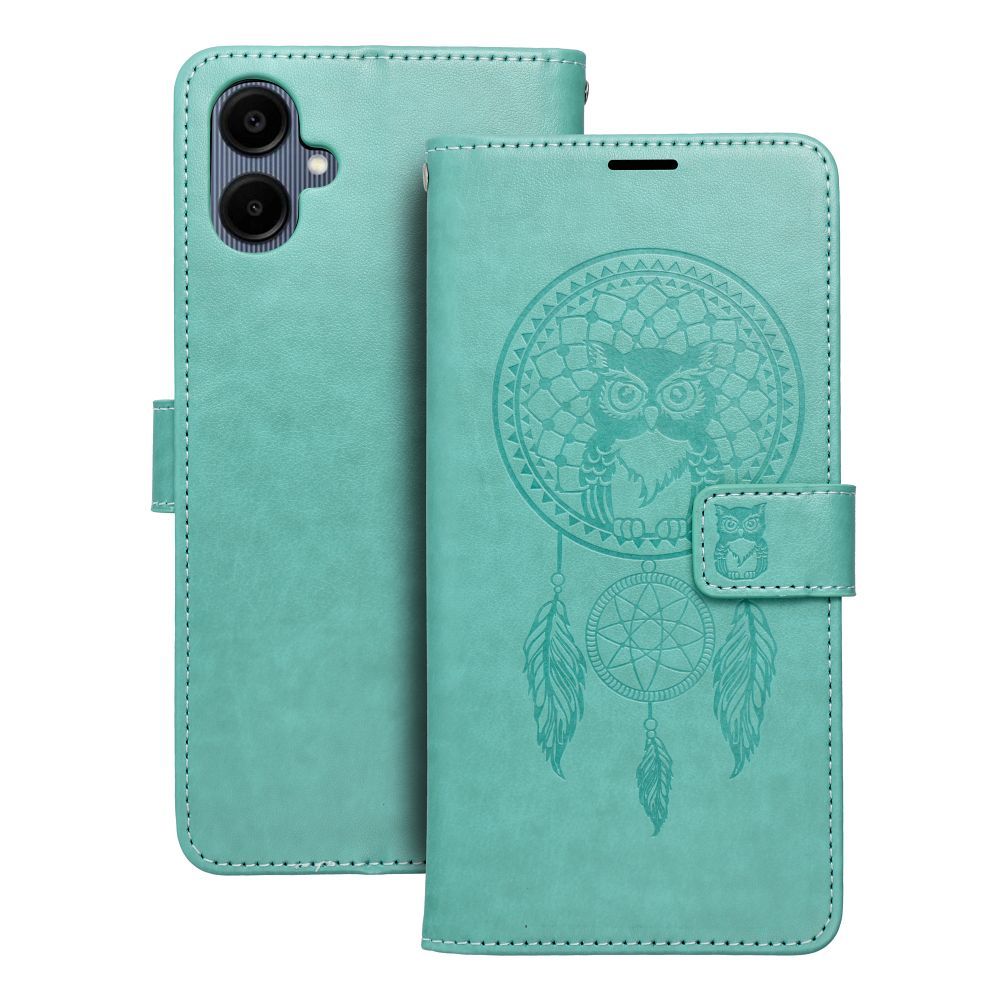 MEZZO Book ümbris jaoks SAMSUNG A06 dreamcatcher roheline