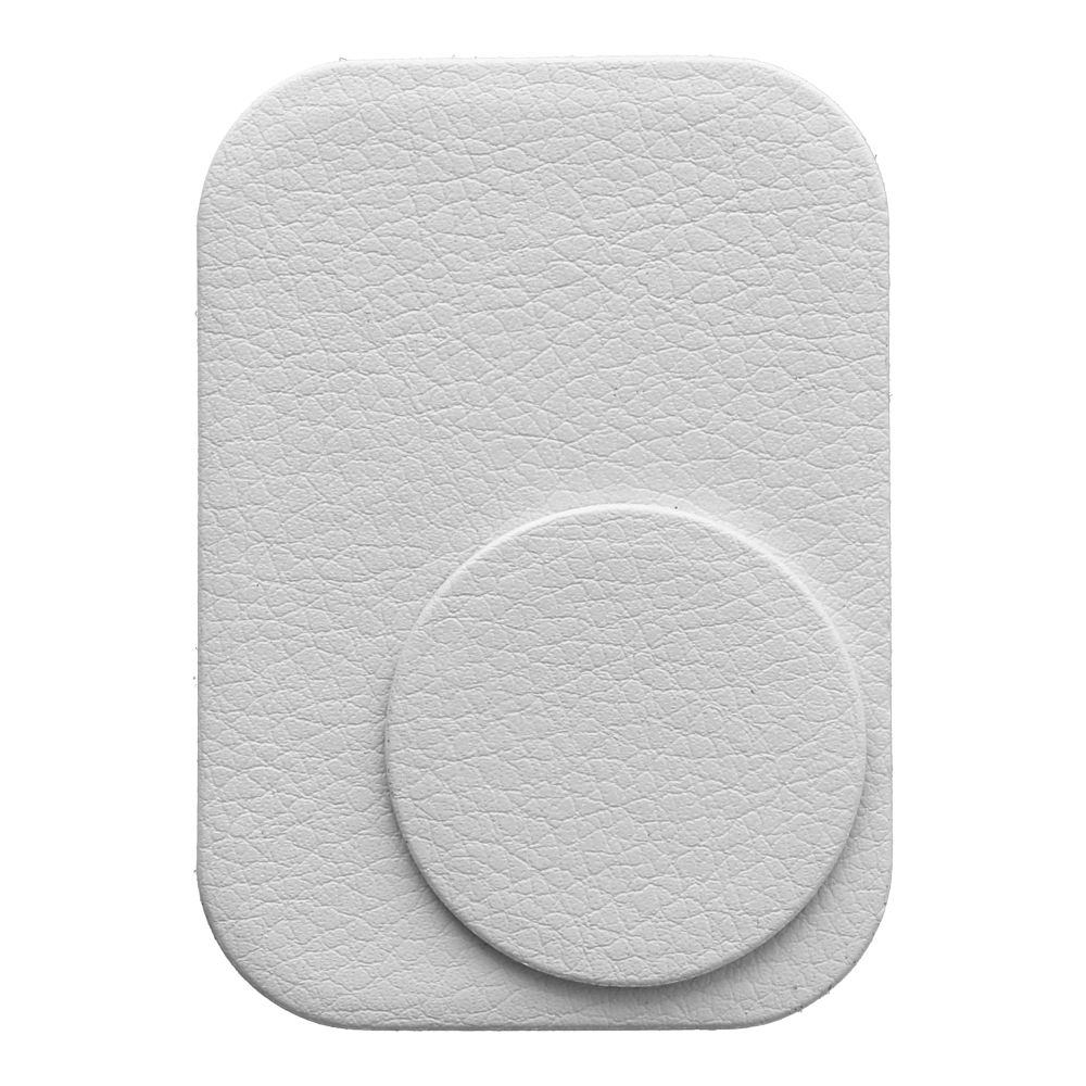 Badge jaoks magnet car hoidja with leather hõbedane