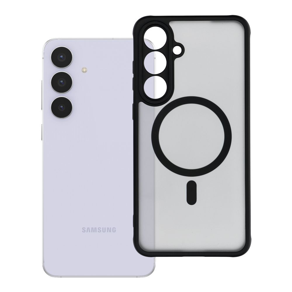 FULL MATTE MAG COVER Ümbris compatible with MagSafe jaoks SAMSUNG S25 FE must