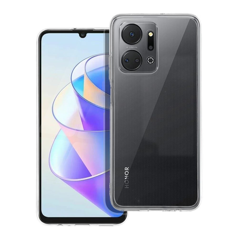 CLEAR Ümbris 2 mm jaoks HONOR X7a (camera protection) läbipaistev