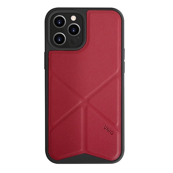 Uniq Transforma ümbris iPhone 12 Pro Max'ile - punane