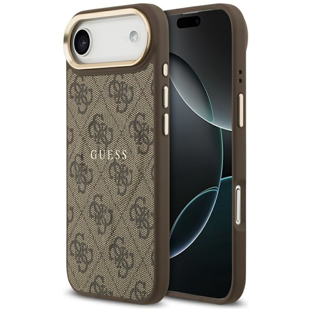 GUESS ümbris jaoks IPHONE 17 Air compatible with MagSafe GUHMP17MP4MSEGCW (PU 4G W/ Classic) brown