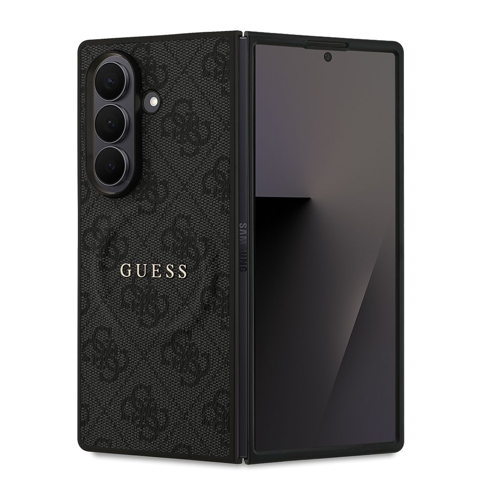 GUESS ümbris jaoks SAMSUNG Z Fold7 GUHMZFD7P4MSEGCK (Magnetic 4G PU W/ Classic) must