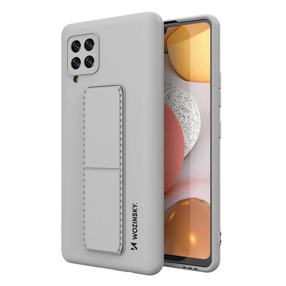 Wozinsky Kickstand Case silikoonist ümbris koos stendiga Samsung Galaxy A42 5G ümbris hall