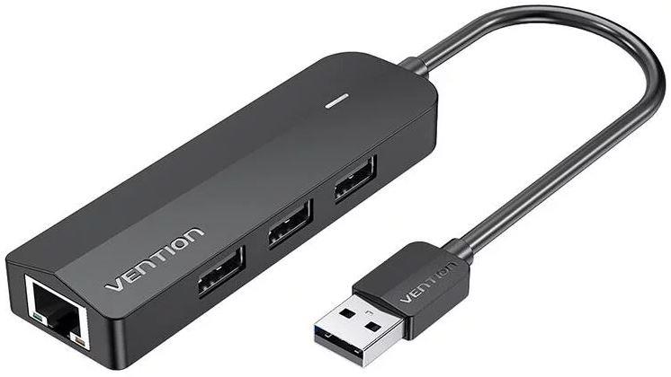 Vention USB2.0 jaotur, 3 porti, 0.15m