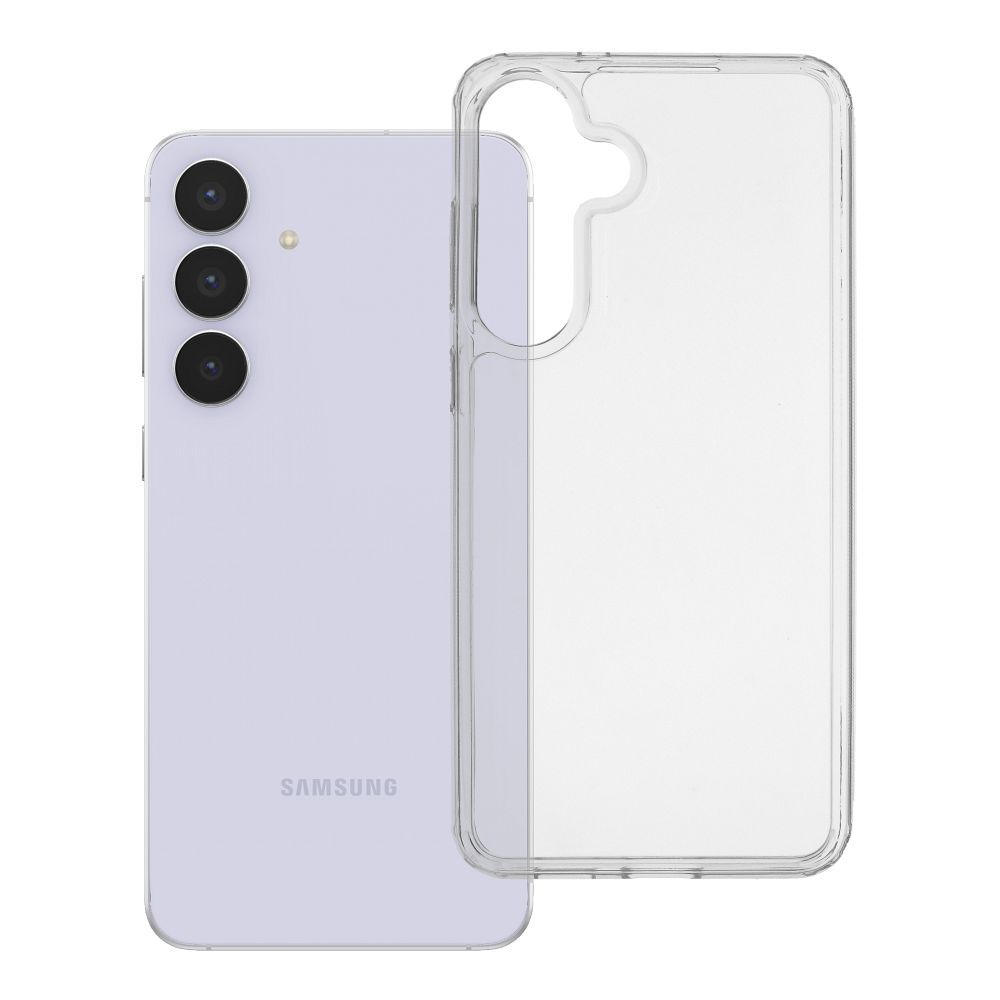 SUPER CLEAR HYBRID ümbris jaoks SAMSUNG S25 FE läbipaistev