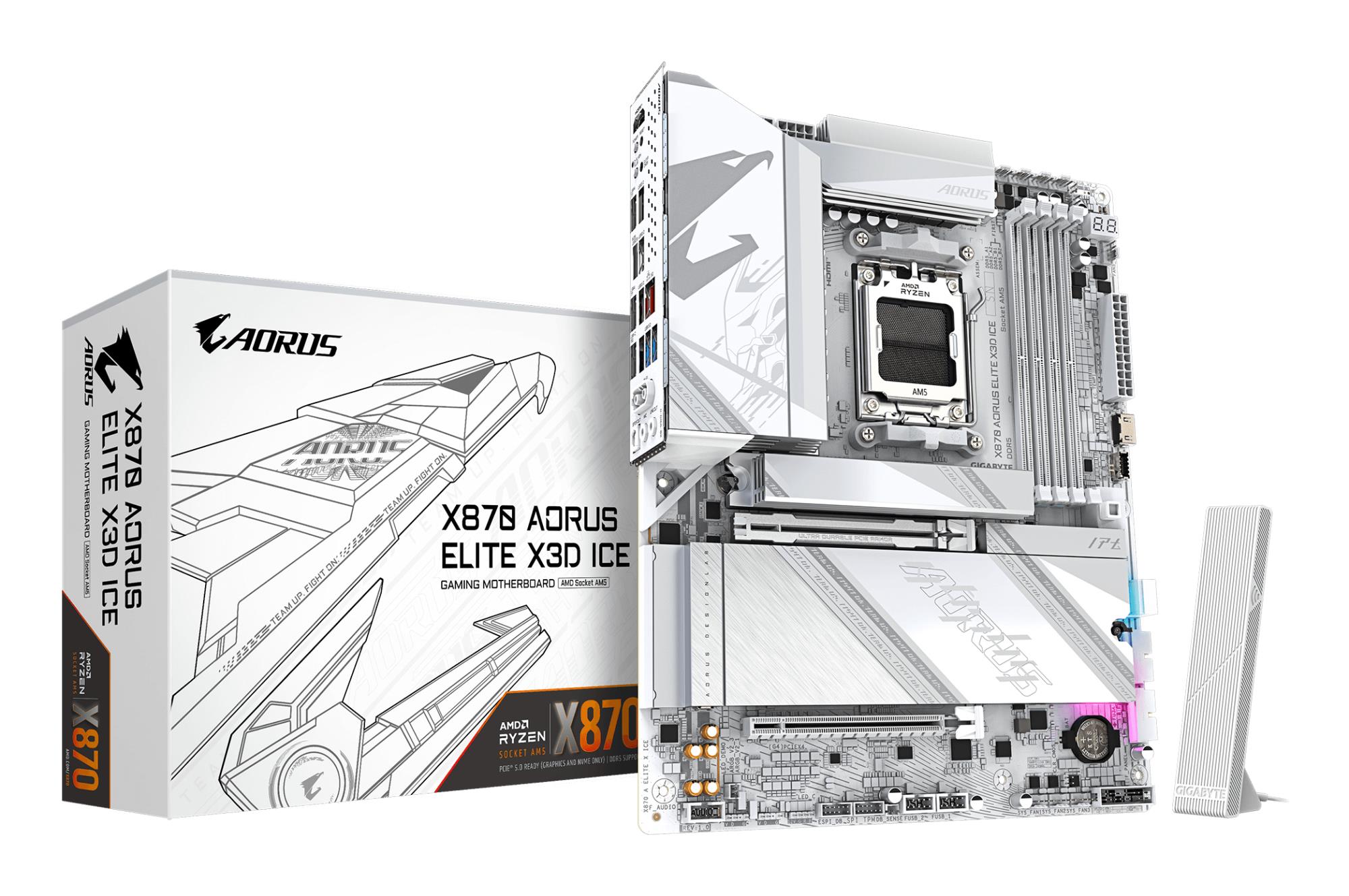 Emaplaat GIGABYTE AMD X870 SAM5 ATX DDR5