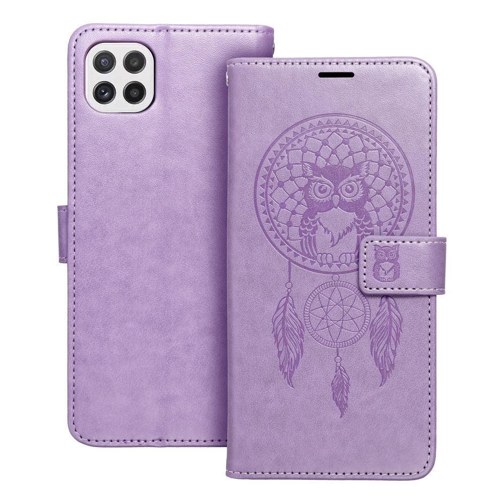 MEZZO Book ümbris jaoks SAMSUNG A22 5G dreamcatcher lilla