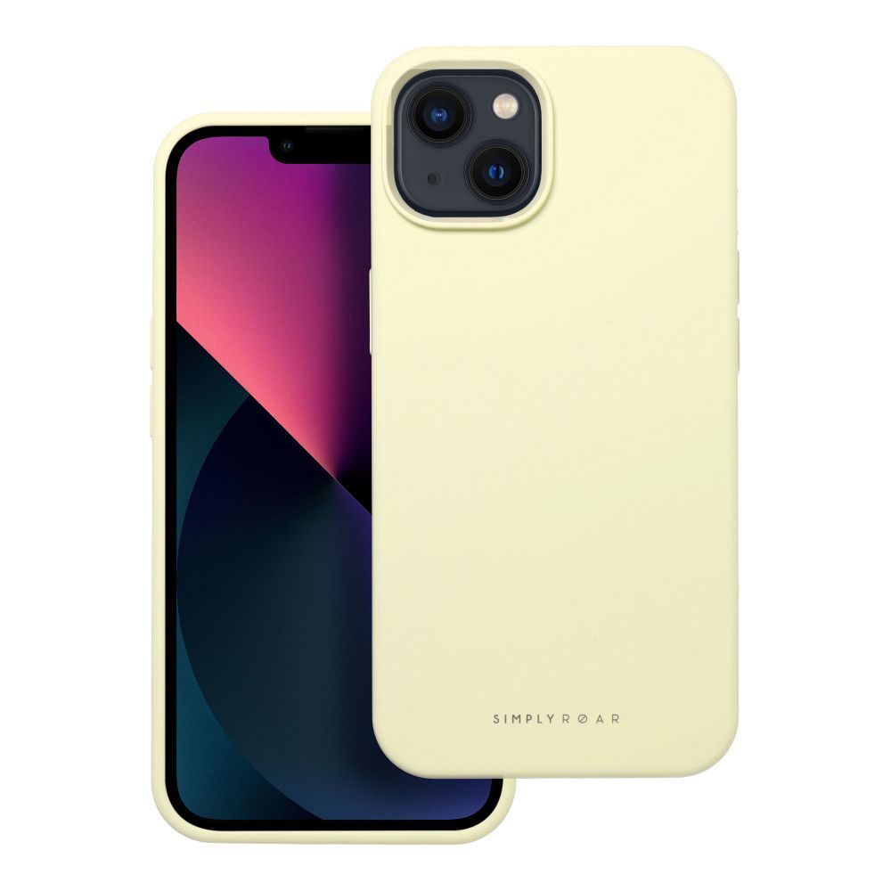 ROAR Ümbris CLOUD SKIN jaoks IPHONE 13 Light kollane