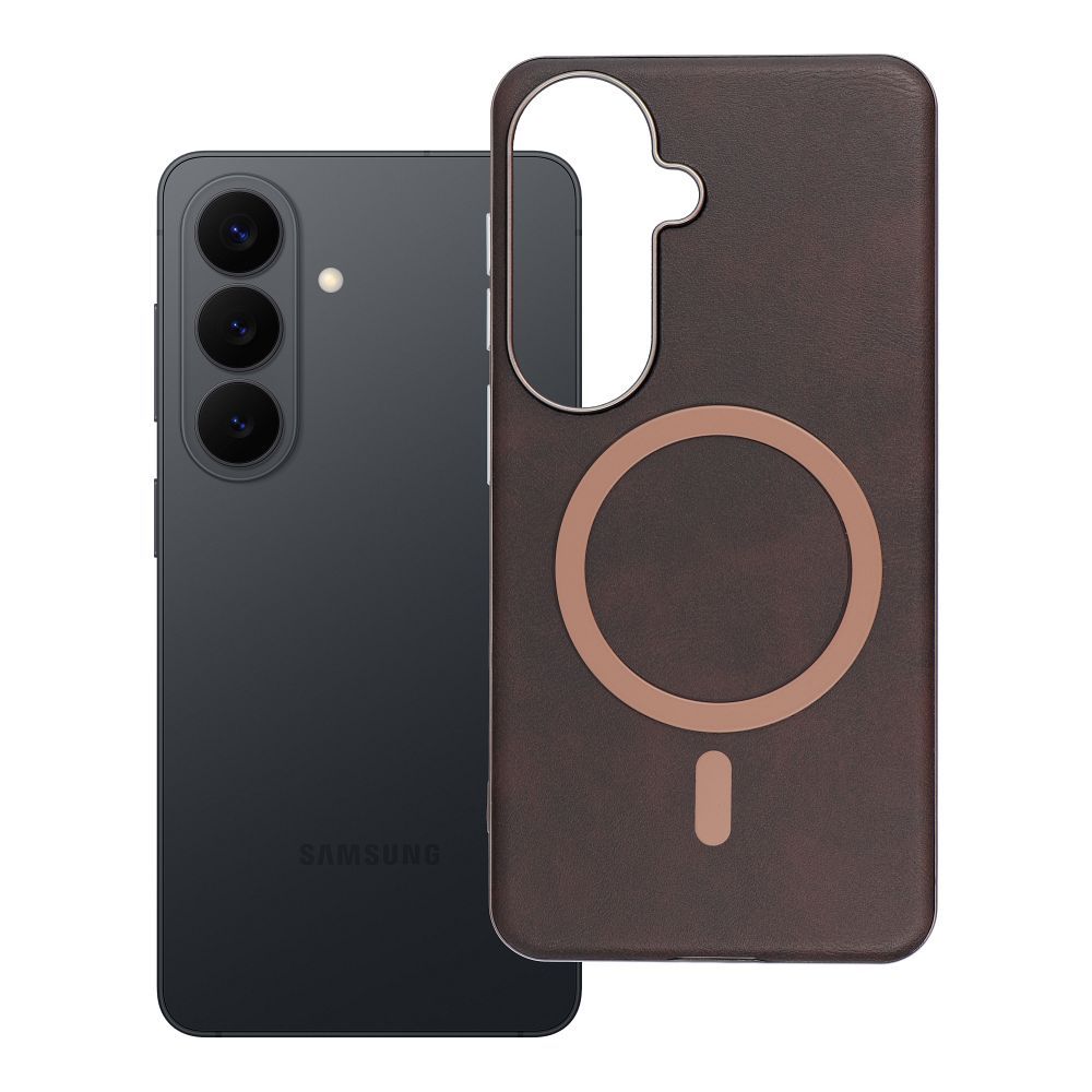 GENTLEMAN MAG COVER Ümbris compatible koos MagSafe jaoks SAMSUNG S26 Pro pruun