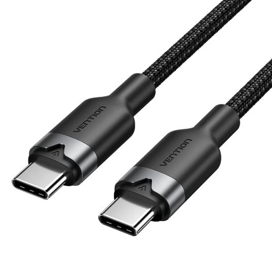 Vention USB-C – USB-C kaabel 1m must TRDBF