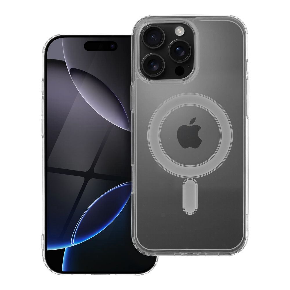 CLEAR MAG ÜMBRIS compatible with MagSafe jaoks IPHONE 16 Pro Max läbipaistev