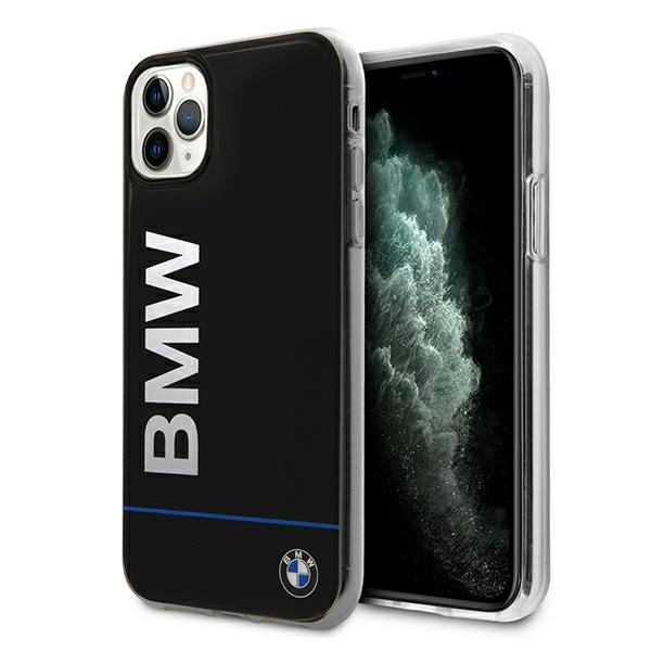 BMW Signature trükitud logo iPhone iPhone 11 Pro ümbris - must