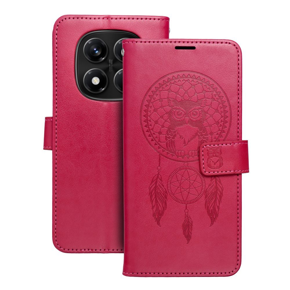 MEZZO Book ümbris jaoks XIAOMI Redmi Note 14 PRO 4G dreamcatcher magenta