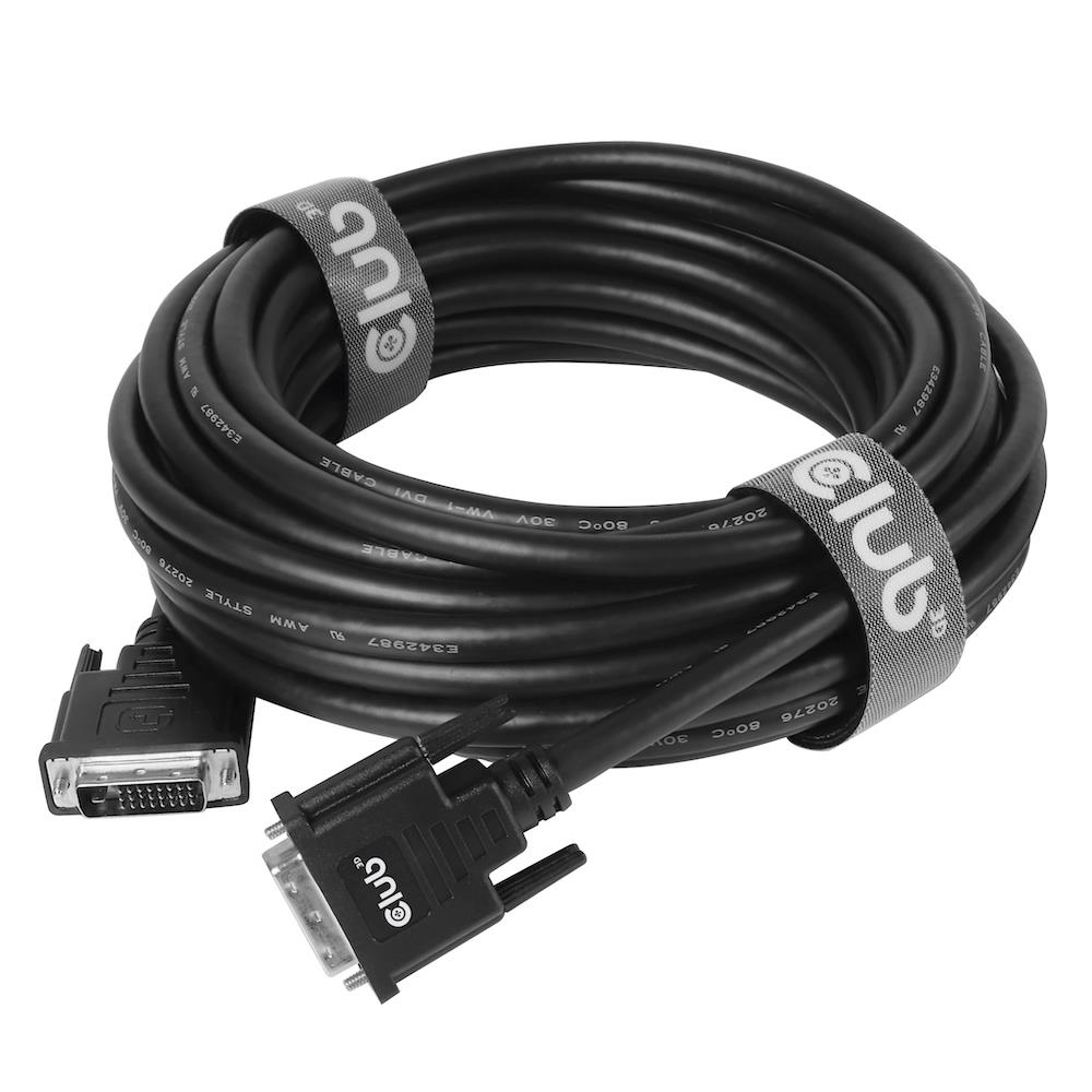 KAABEL DVI-D KUNI DVI-D 10M/M/M CAC-1220 CLUB3D