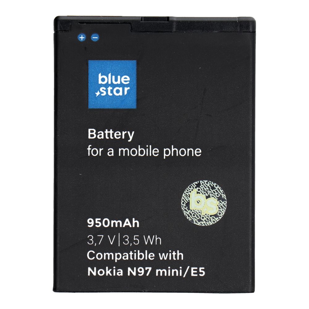 Aku jaoks Nokia N97 Mini / E5 / E7-00 / N8 950 mAh Sinine Star