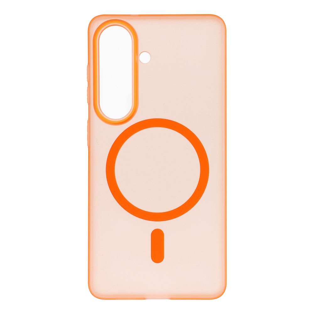 Ümbris GO ORANGE ühildub MagSafe jaoks SAMSUNG S26 kosmiline oranž