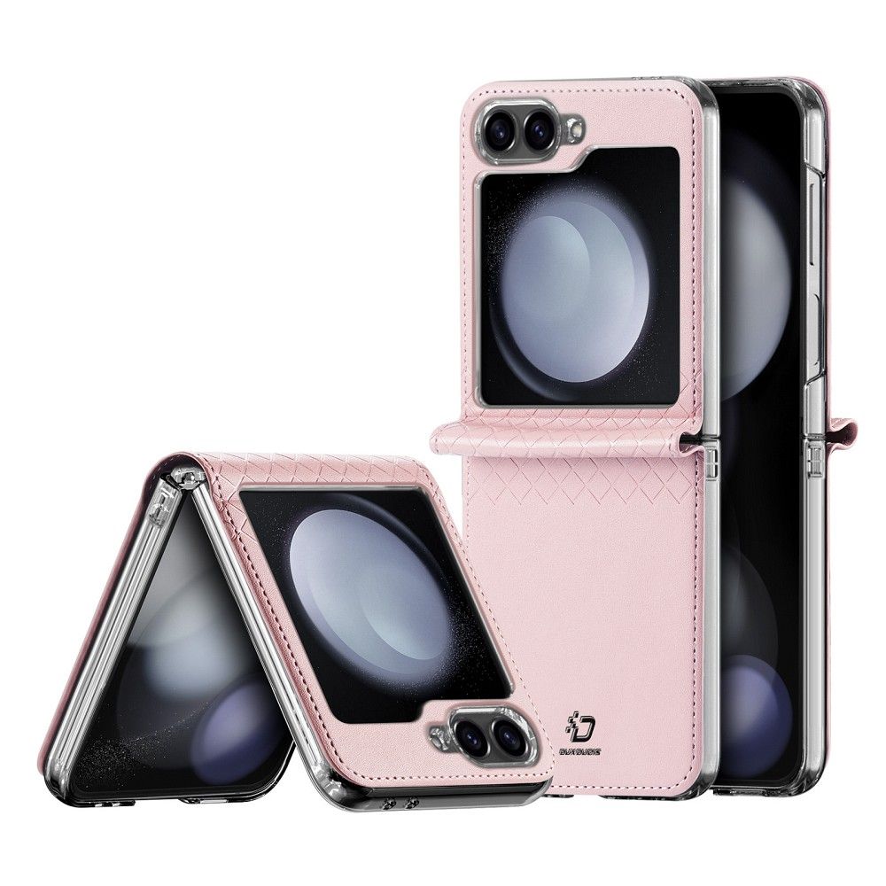 DUX DUCIS case BRIL jaoks SAMSUNG Z Flip6 5G roosa