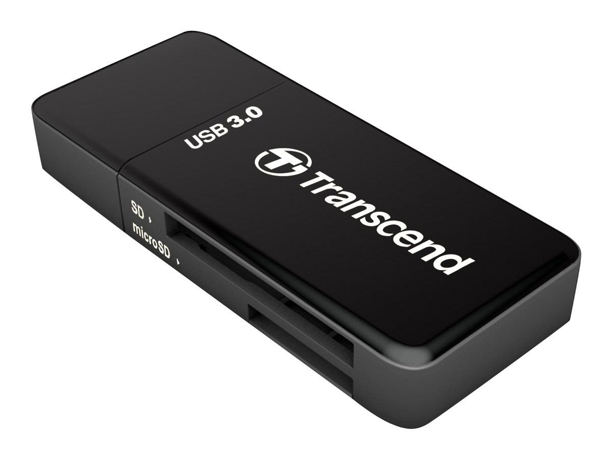 Transcend USB 3.0 mälukaardi lugeja must TS-RDF5K