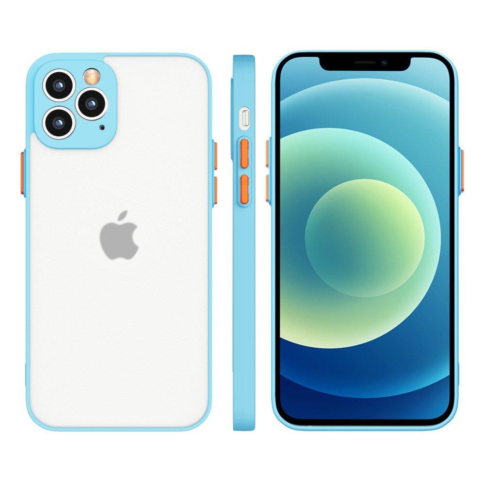 Milky Чехол силиконовый гибкий полупрозрачный для Xiaomi Redmi 9T синий