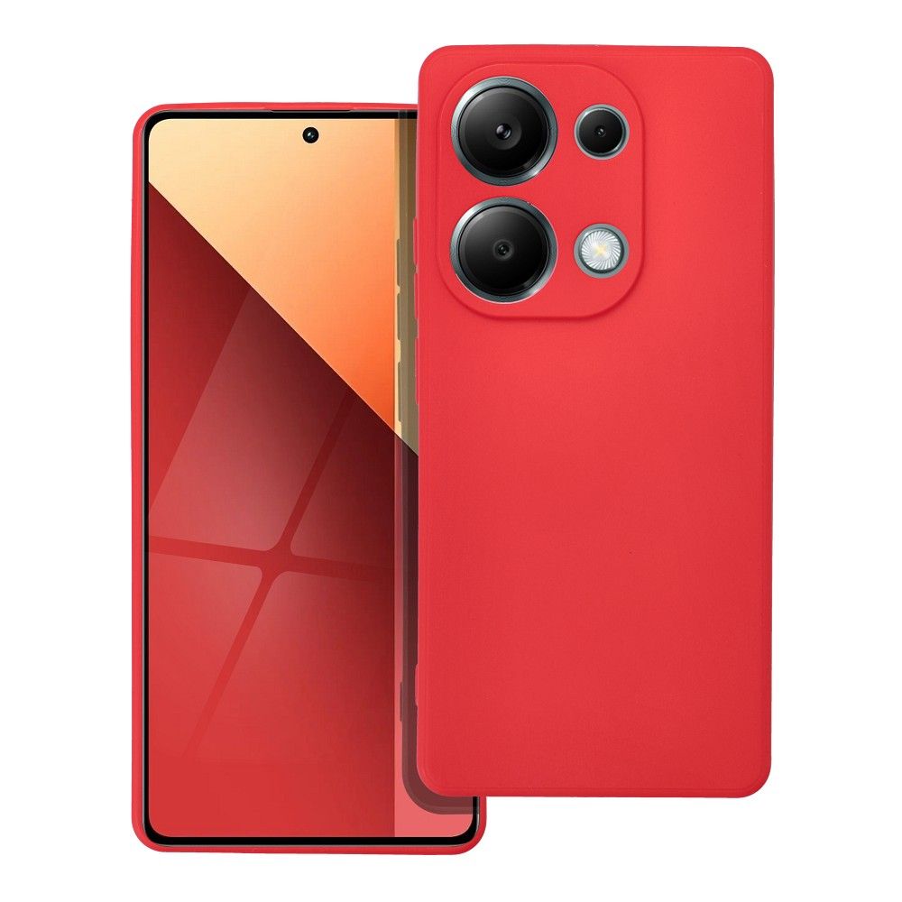 SOFT Ümbris jaoks XIAOMI Redmi Note 13 Pro 4G punane