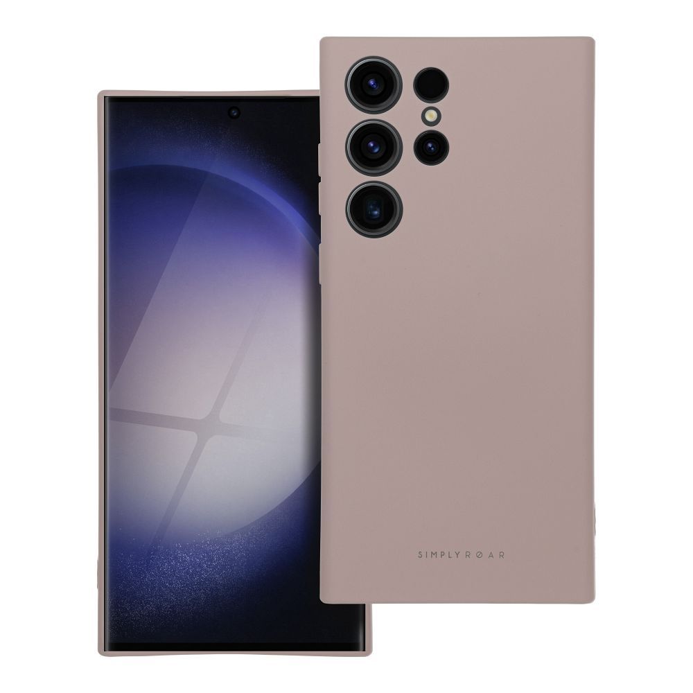 ROAR ümbris SPACE jaoks SAMSUNG S23 Ultra powder roosa