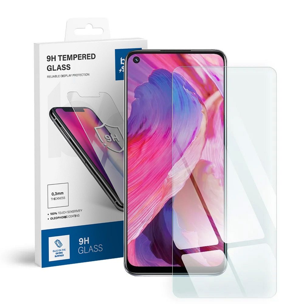 Karastatud klaas to Oppo A74 5G sinine Star