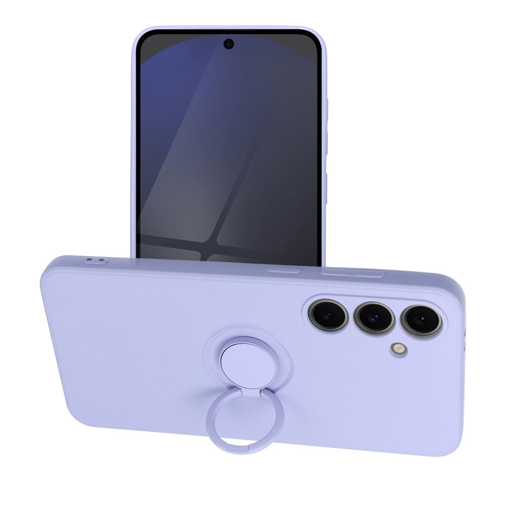 SILICONE RING ümbris jaoks SAMSUNG S24 FE violet