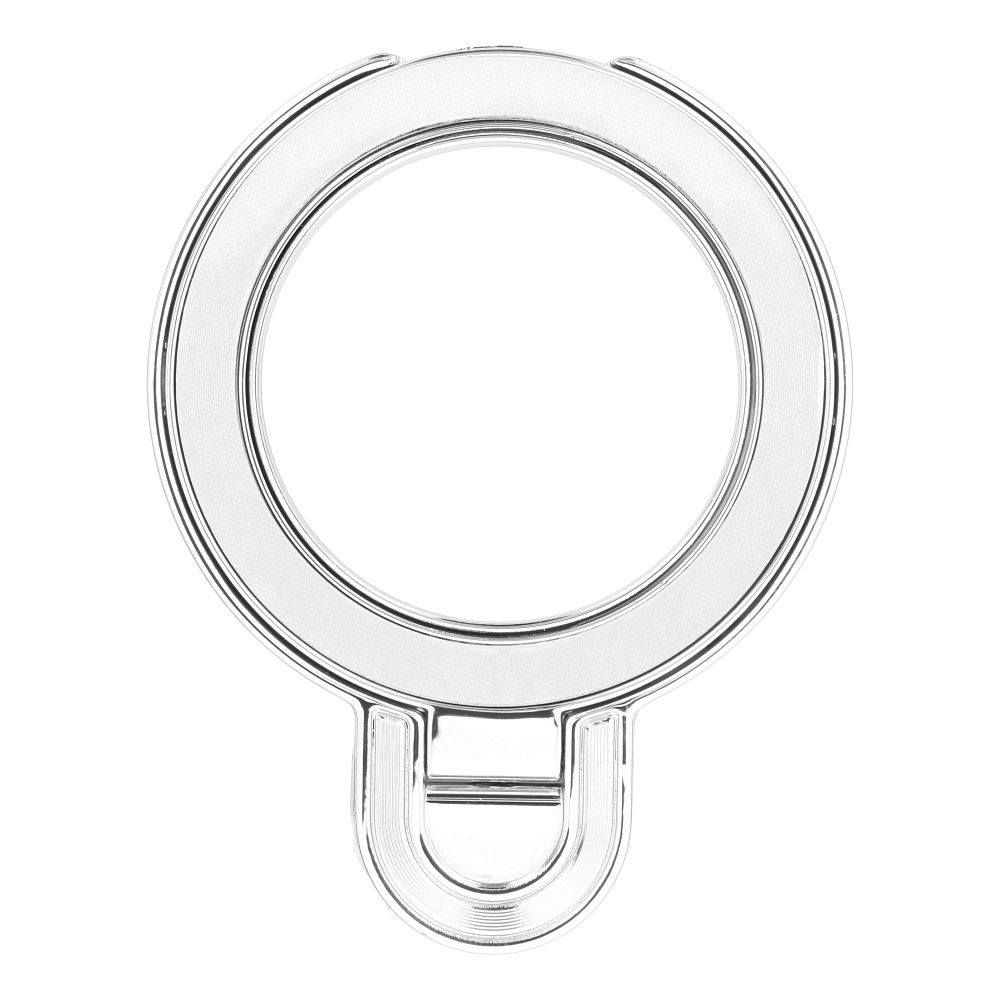 Phone stand CIRCLE - stick-on - hõbedane