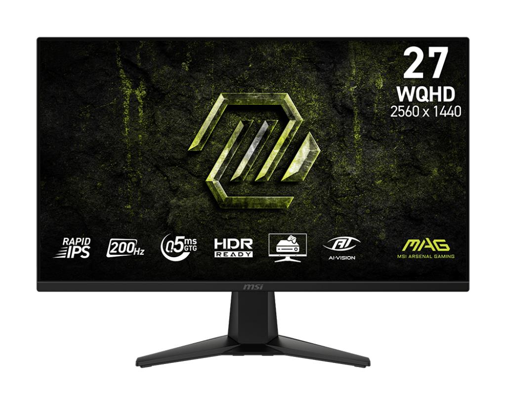 LCD Monitor MSI 27" 2560x1440 Wide Quad HD MAG275QFE20