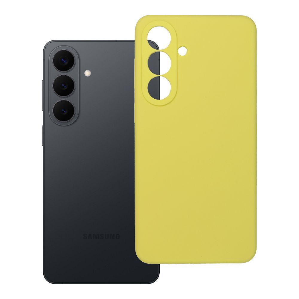Ümbris SILICONE 2mm jaoks SAMSUNG S26 Plus lemon